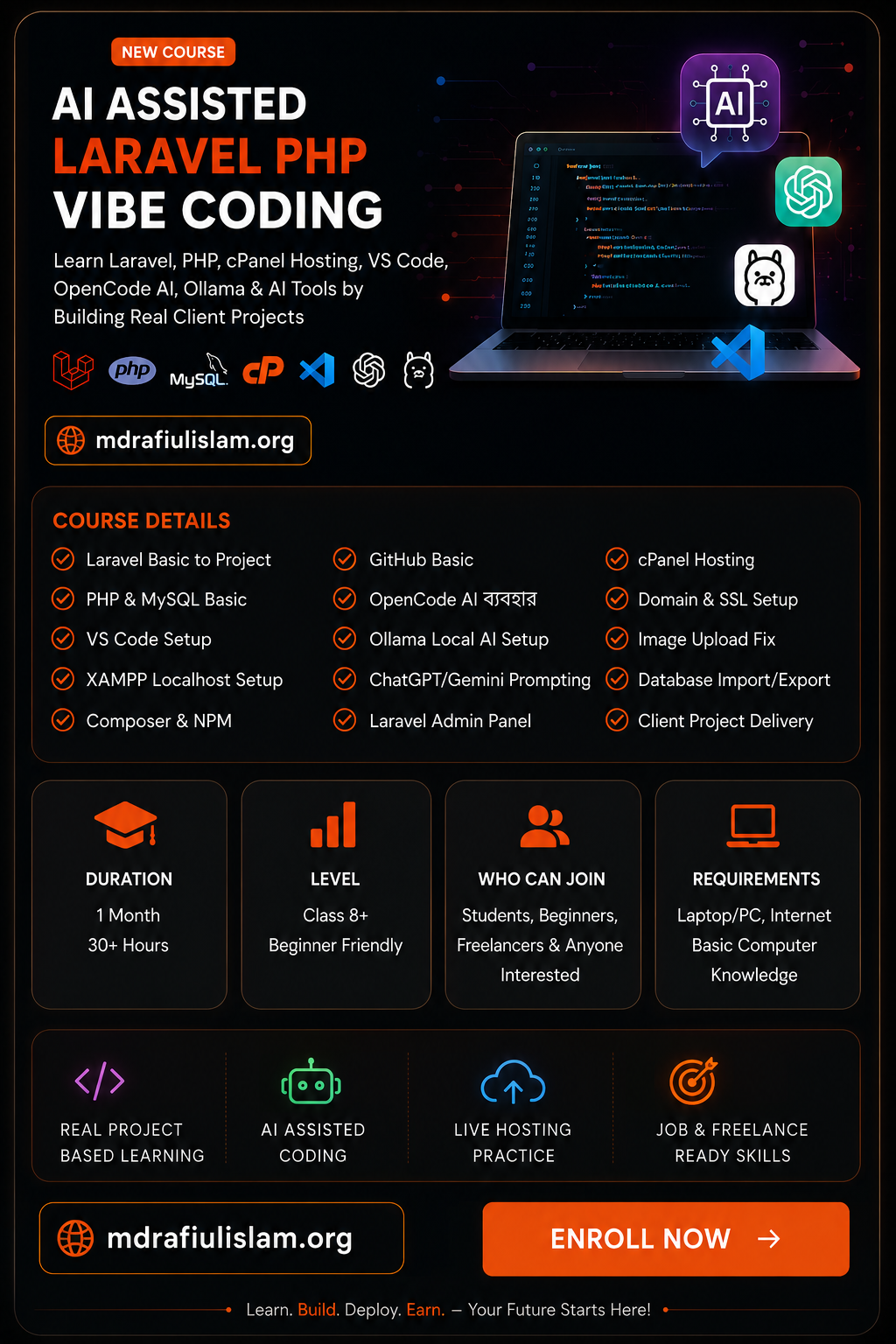 AI Assisted Laravel PHP Vibe Coding