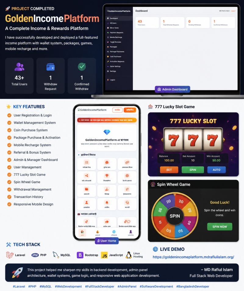 Golden Income Platform